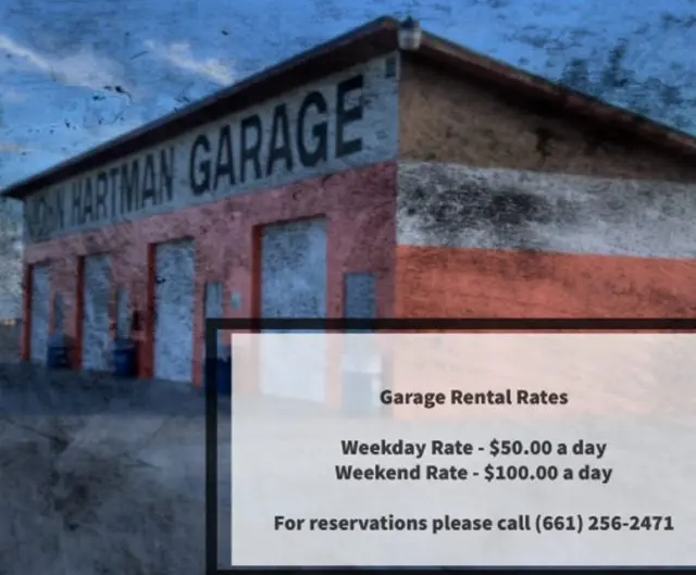 Photo of garage rental prices