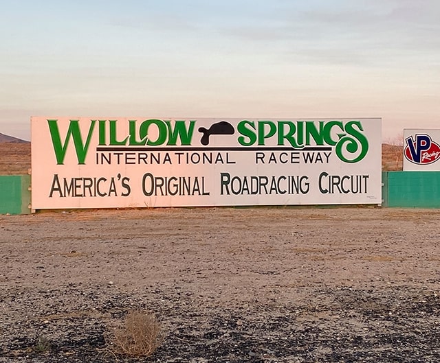 Photo of Big Willow sign.