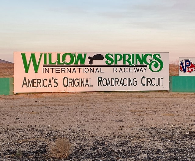 Photo of Big Willow sign.