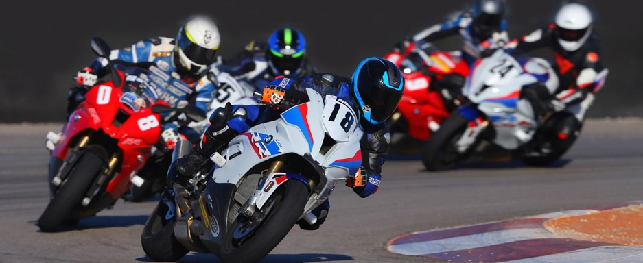 A photo of a group of motorcycle riders