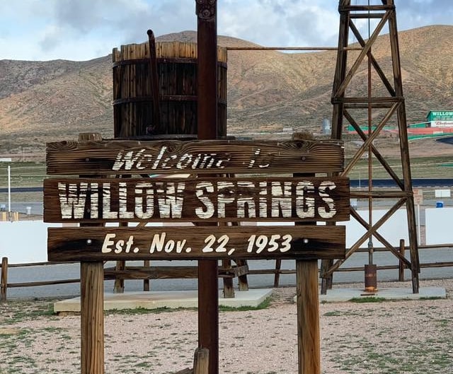 Photo of the welcome sign at Willow Springs